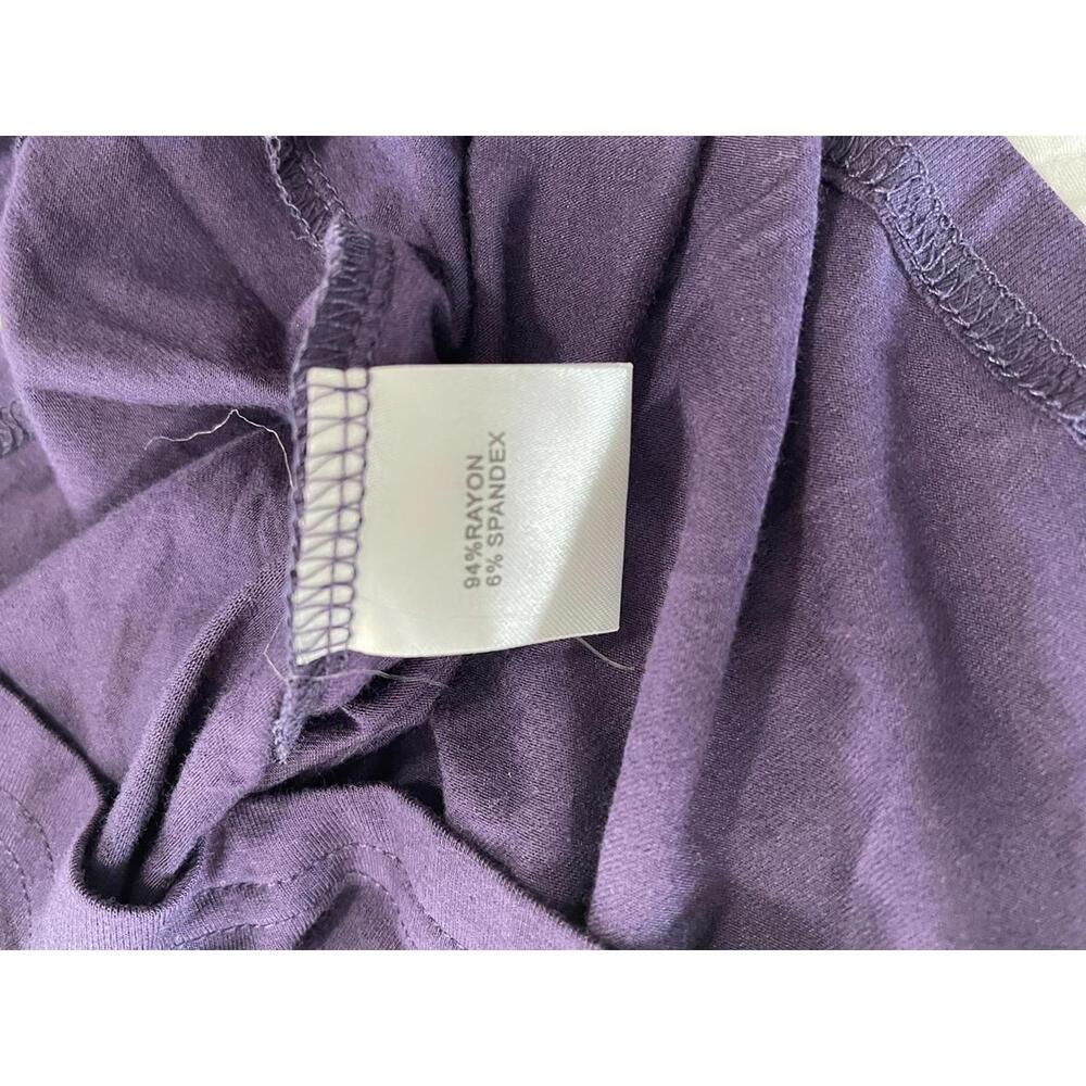 Patty Boutik Purple Long Sleeve Top with Front Zipper XS NWT - Picture 6 of 6